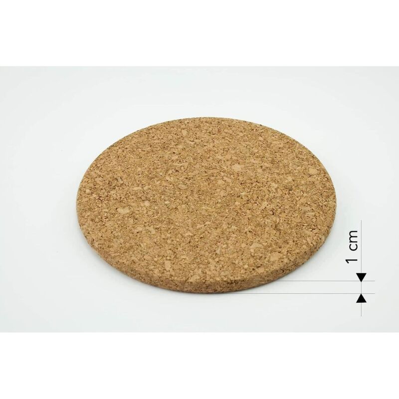 3 pcs Set Cork Trivets - 19 Cm Diameter V1188-MS-227-0469