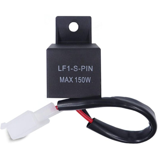 Motorcycle LED Flash Relay 12V 2 Pin Lf1-S-Pin Max 150W 12 Volt Center Light Car Relay V1188-MS-227-0480