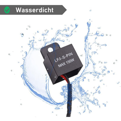Motorcycle LED Flash Relay 12V 2 Pin Lf1-S-Pin Max 150W 12 Volt Center Light Car Relay V1188-MS-227-0480