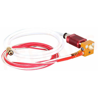 3D Printer Nozzle Kit Mk8 Hotend Kit Compatible With Alfawise U20 U30 Creality Ender 3 Assembled Mk8 Extruder V1188-MS-227-0485
