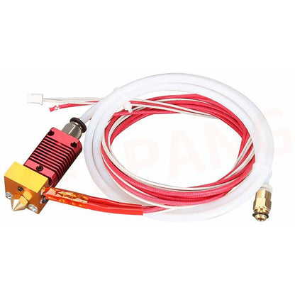 3D Printer Nozzle Kit Mk8 Hotend Kit Compatible With Alfawise U20 U30 Creality Ender 3 Assembled Mk8 Extruder V1188-MS-227-0485