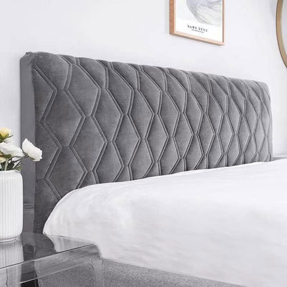 Headboard Cover 140, Headboard Cover Protector With Stretch Side, Washable Dustproof Headboard Cover (Color : V1188-MS-227-0486