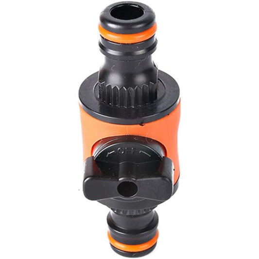 2 pcs Garden Hose Quick Connectors Gardening Fittings Quick Connectors For Water Hoses Double Nipple With V1188-MS-227-0490