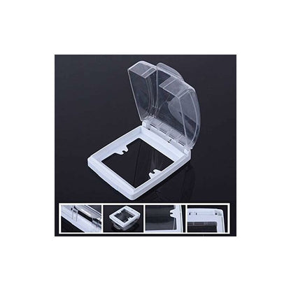 Electrical Outlet Protective Cover, Waterproof Plastic Switch Cover For Wall Light, Doorbell, Flip Cap For V1188-MS-227-0495