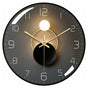 Modern Silent Wall Clock, 30Cm Diameter Wall Clock, ROund Digital Quartz Wall Clock, Suitable For Living V1188-MS-227-0499