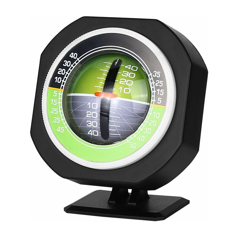 4X4 Inclinometer, Car Inclinometer, Outdoor Auto Mini Compact Compass Luminous LED Car Compass Angle Slope V1188-MS-227-0506