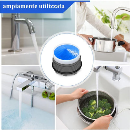 6 pcs, M18.5 Aerator, Kitchen Bathroom Nozzle, Plastic Sink Faucet Aerator For Water Saving With 2 Wrench, V1188-MS-227-0510