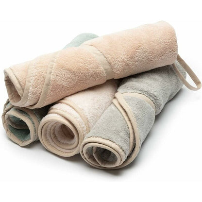 4 Pack Hanging Hand Towels With Hanging Loop Absorbent Coral Fleece Bathroom Towels Soft Thick Dishcloth V1188-MS-227-0519