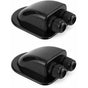 2 pcs Ip68 ROof Gland Solar Waterproof Cable Entry Box Weatherproof Double Cable Gland, Caravan And Boat Abs V1188-MS-227-0523