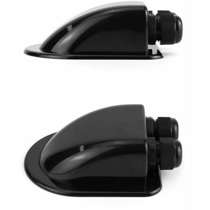 2 pcs Ip68 ROof Gland Solar Waterproof Cable Entry Box Weatherproof Double Cable Gland, Caravan And Boat Abs V1188-MS-227-0523