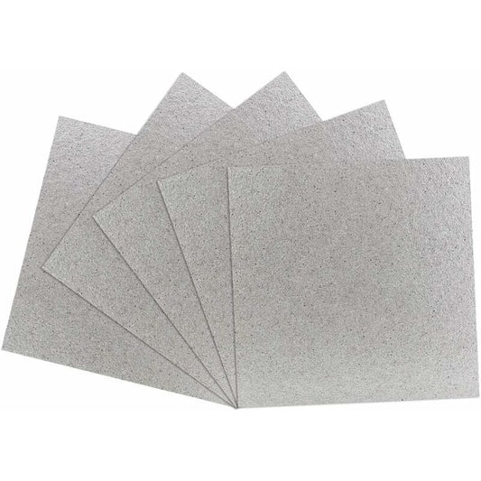 5 pcs Microwave Plate Waveguide Cover Universal Microwave Oven Mica Plate Mica Sheet 1210Cm Easy To Cut For V1188-MS-227-0538