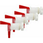 4 Pack Plastic Spigots For Craft Beer Bottling Bucket V1188-MS-227-0539