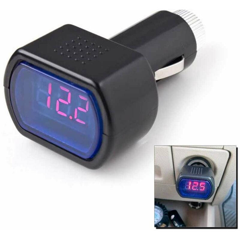Voltmeter Battery Tester Auto Car Truck Caravan 12V 24V Cigarette Lighter V1188-MS-227-0543