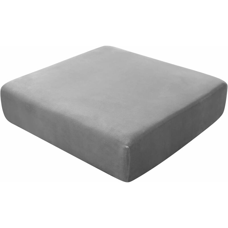 Sofa Seat Cushion Covers, Stretch Velvet Sofa Cushion Covers, Replacement Sofa Cushion Covers For Single V1188-MS-227-0556
