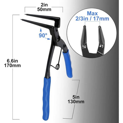 Circlip Pliers Cylinder Ring Pliers Remove Internal Rings Bending Pliers For Trucks, Cars, Motorcycles V1188-MS-227-0558