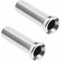 2 pcs 304 Stainless Steel Kitchen Sink Strainer Screws Waste Strainer Threaded Screw Connector M12x45Mm Sink V1188-MS-227-0560