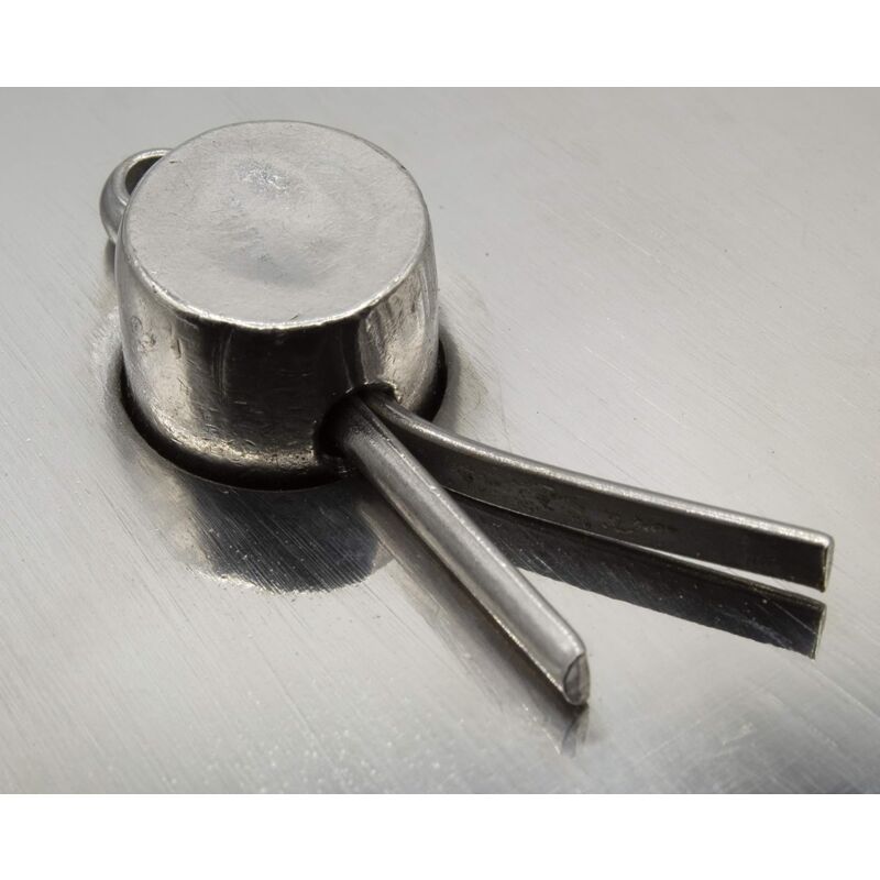 Safety Split Pins Safety Split Pins Galvanized Split Pin 4Mm X 36Mm [10 pcs] V1188-MS-227-0562