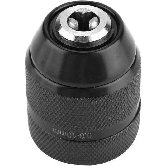 3/8 Drill Chuck, 0.8Mm-10Mm Shank Conversion Chuck, Electric Drill Chuck Adapter, Thread Keyless Drill Chuck V1188-MS-227-0577