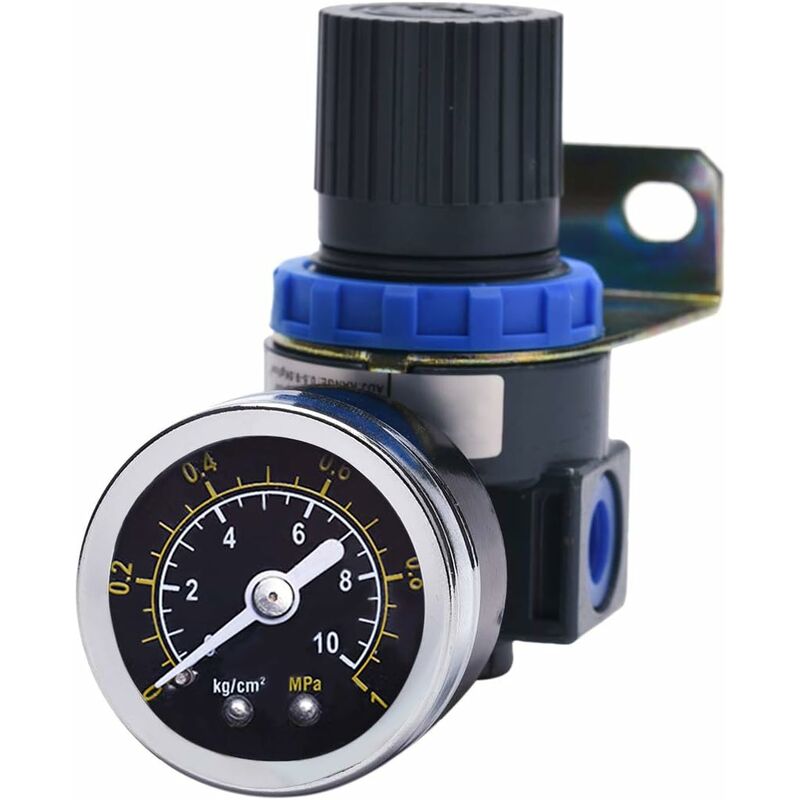 New Pressure Reducer For Compressed Air Compressor, Pressure Range (0-10 Bar), 1/4 Inch V1188-MS-227-0585