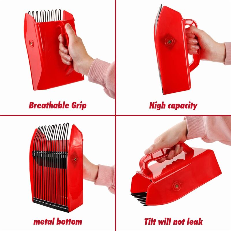 Blueberry Comb - Berry Scoop - Plastic Berry Picker Tools For Picking Raspberries, Blackberries, Blueberries V1188-MS-227-0592