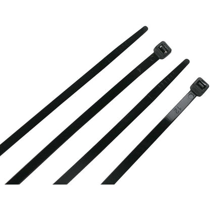Cable Tie 200 X 2.5 Mm, Cable Tie, Rilsan Nylon Cable Ties, Cable Ties 200 Mm, Black, Pack Of 1000 Pieces. V1188-MS-227-0599