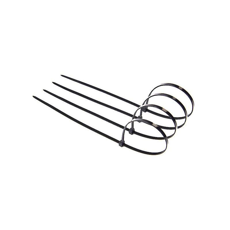 Cable Tie 200 X 2.5 Mm, Cable Tie, Rilsan Nylon Cable Ties, Cable Ties 200 Mm, Black, Pack Of 1000 Pieces. V1188-MS-227-0599