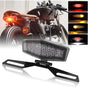 Motorcycle LED Tail Light With License Plate Lamp Holder Integrated Turn Signals Brake Light Universal For V1188-MS-227-0600