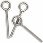 M6 304 Stainless Steel Ring Long Screw Threaded ROd Ring Bolt 10 pcs V1188-MS-227-0603