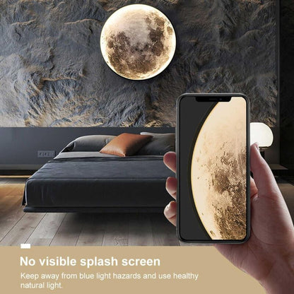 Indoor Wall Light, Modern 15W LED Wall Lamp Circle Design, 6500K Wall Lights Adjustable, Black, For Bedroom, V1188-MS-227-0607