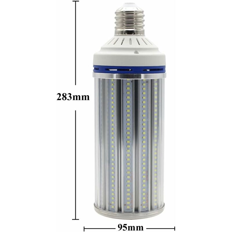 LED Bulb E40 High Power Corn Bulbs 80W 700W Equivalent 7000Lm 2835Smd Lamp 85-265V, Cool White 6000K [Energy V1188-MS-227-0613