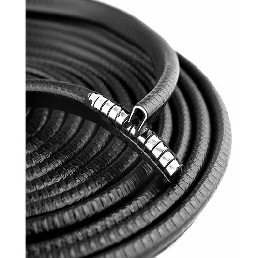 Car Door Edge Guards 4M Car Bumper Protector Rubber And Metal U Shape Door Edge Guard Strip Cars Boat V1188-MS-227-0617