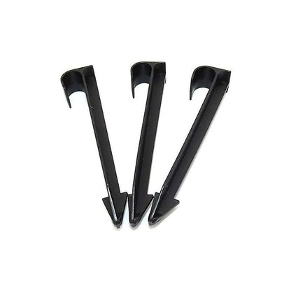 100 pcs Dn16 Tube Pipe Supports C Type Ground Stakes For Pe Pipe Piping Gutter Irrigation Fittings Garden V1188-MS-227-0632
