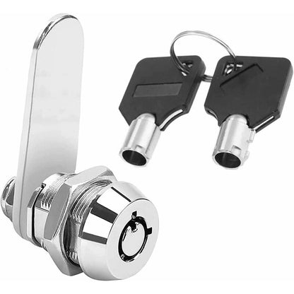 Thread Tubular Cam Lock, Cylinder Lock Security Lock For Barrel Mailbox For Door, Drawer, Cupboard, Mailbox V1188-MS-227-0636