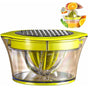 Multifunction Manual Juicer, 4 In 1 Citrus Juicer For Oranges, Lemons, Citrus Fruits, With 2 Reamers, Engraved V1188-MS-227-0645
