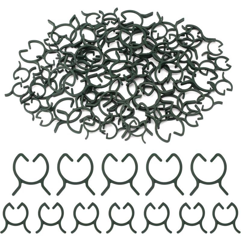 200 pcs Plant Support Clips,Plastic Plant Clips,Climbing Plant Fixing Clips,Garden Clips,For V1188-MS-227-0649