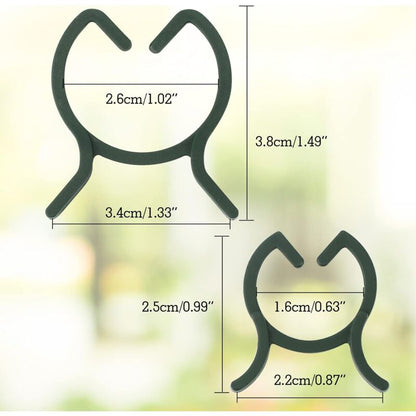 200 pcs Plant Support Clips,Plastic Plant Clips,Climbing Plant Fixing Clips,Garden Clips,For V1188-MS-227-0649