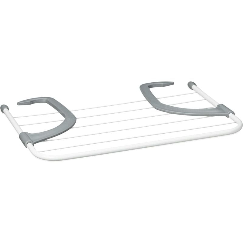 Clothes Dryer - Hanging Clothes Airer For Radiator And Balcony, Small Size, Large 3M Drying Capacity, White, V1188-MS-227-0652