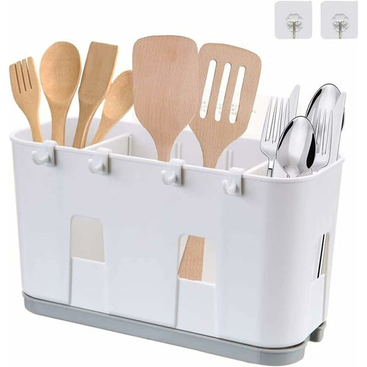 Kitchen Utensil Drainer, Knife And Fork Spoon Drainer, Sink Drying Basket V1188-MS-227-0653