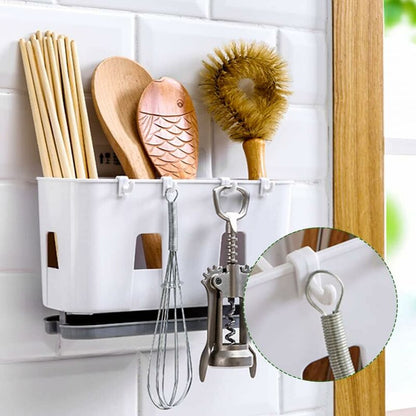 Kitchen Utensil Drainer, Knife And Fork Spoon Drainer, Sink Drying Basket V1188-MS-227-0653