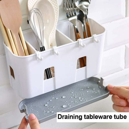 Kitchen Utensil Drainer, Knife And Fork Spoon Drainer, Sink Drying Basket V1188-MS-227-0653