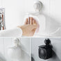 Wall Mounted Refillable Suction Cup Soap Dispenser No Drilling For Bathroom Or Kitchen (White) V1188-MS-227-0656