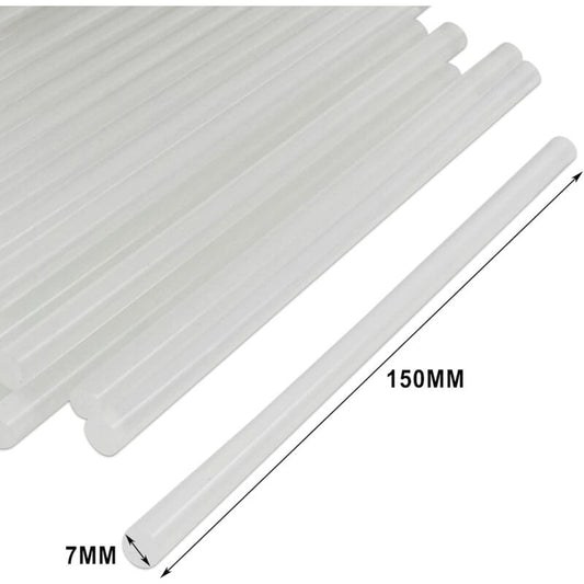 Hot Glue Sticks 7X150Mm Clear Adhesive For 7Mm Hot Glue Gun - Pack Of 36 V1188-MS-227-0662