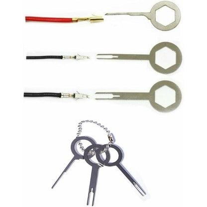 39 pcs Terminal Removal Tool Kit Terminal Removal Tool Connector Pin Extractor Car Electrical Wiring Crimp V1188-MS-227-0664
