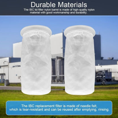 2 pcs Nylon Ibc Filter, Ibc Rainwater Tank Filter Washable Ibc Replacement Filter Nylon Lid Filter - Ibc Tank V1188-MS-227-0665