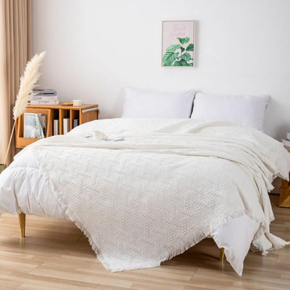 Multifunction Sofa Towel Bed Cover Large Size Sofa Cover 3 Seater 180X230Cm White V1188-MS-227-0666