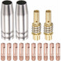 Melt Inert Gas (Mig) Welding Torch Accessory Kit 0.8Mm Conductive Contact Tip Nozzle Connection Bar 15Ak V1188-MS-227-0669