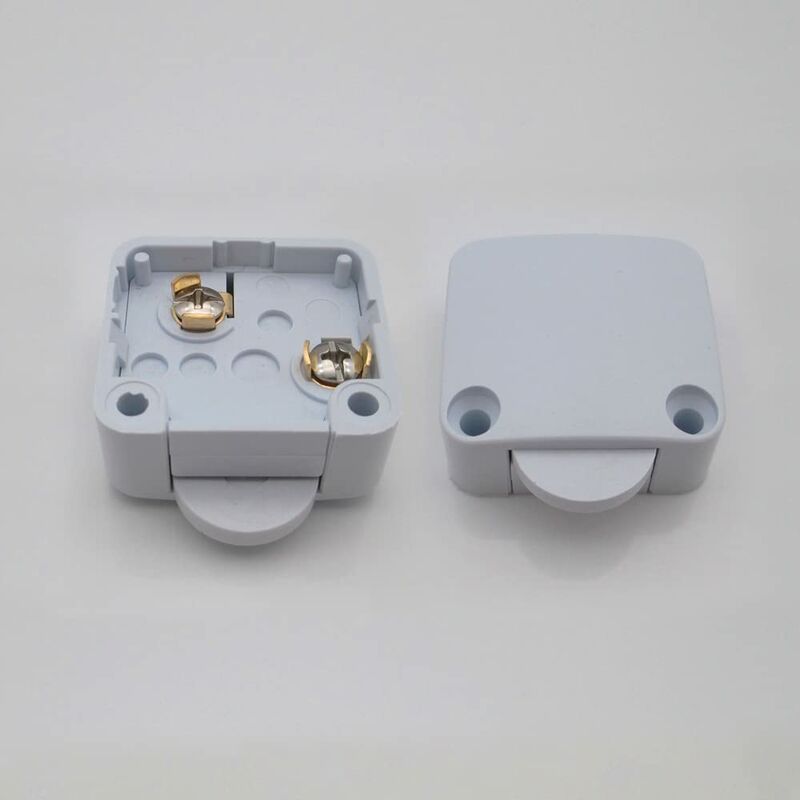 2 pcs Cabinet Cupboard Switch 2A/250V Automatic Switch Cupboards For Applies To Various Lighting Fixtures And V1188-MS-227-0677