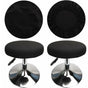 ROund Stool Cover Bar Stool Cover, Luxury Fabric, Diameter 30Cm, Stretchable, Wrinkle-Resistant, Washable And V1188-MS-227-0678