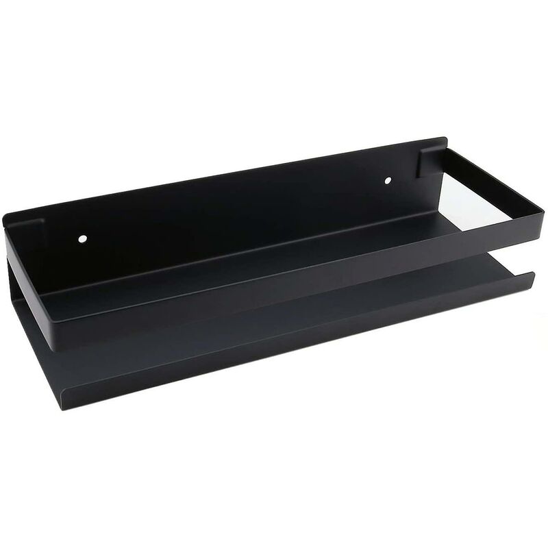 Bathroom Shelf Wall Mounted 20-40Cm Modern Matte Black Bathroom Kitchen Shower Shelf (3010.56Cm) V1188-MS-227-0683