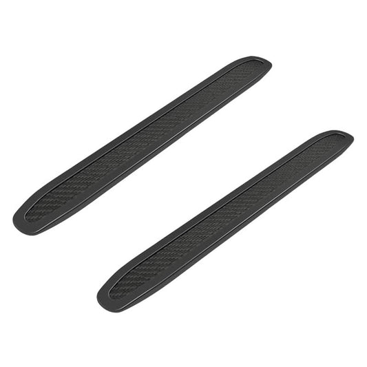 Car Bumper Protector 2 Pieces Universal Flexible Car Bumper Protector Strip Bumper Guard Protector Carbon V1188-MS-227-0686